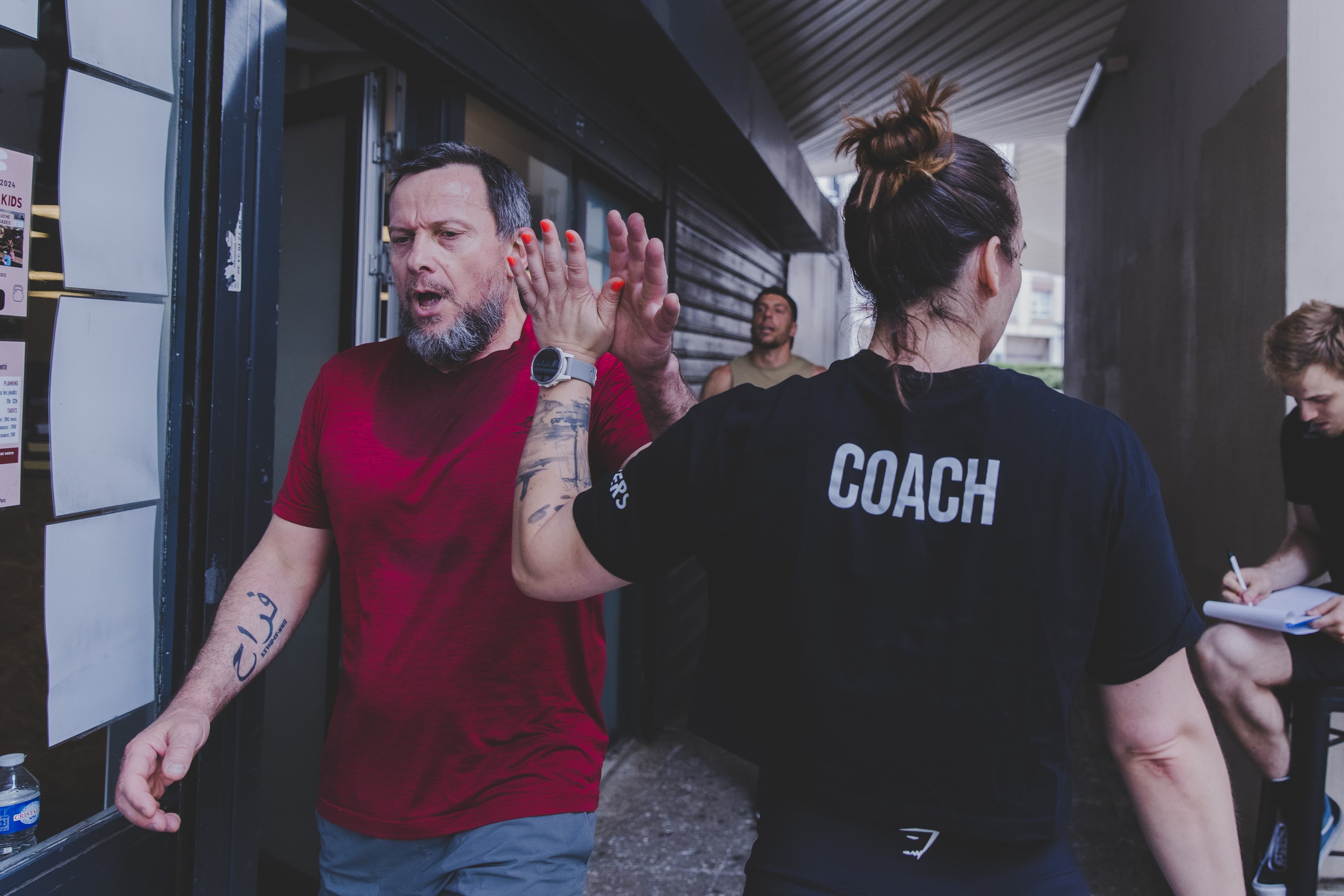 Cours collectif CrossFit et Hyrox sur rameur Concept2 à la salle Rive Gauche Paris 13 Tolbiac